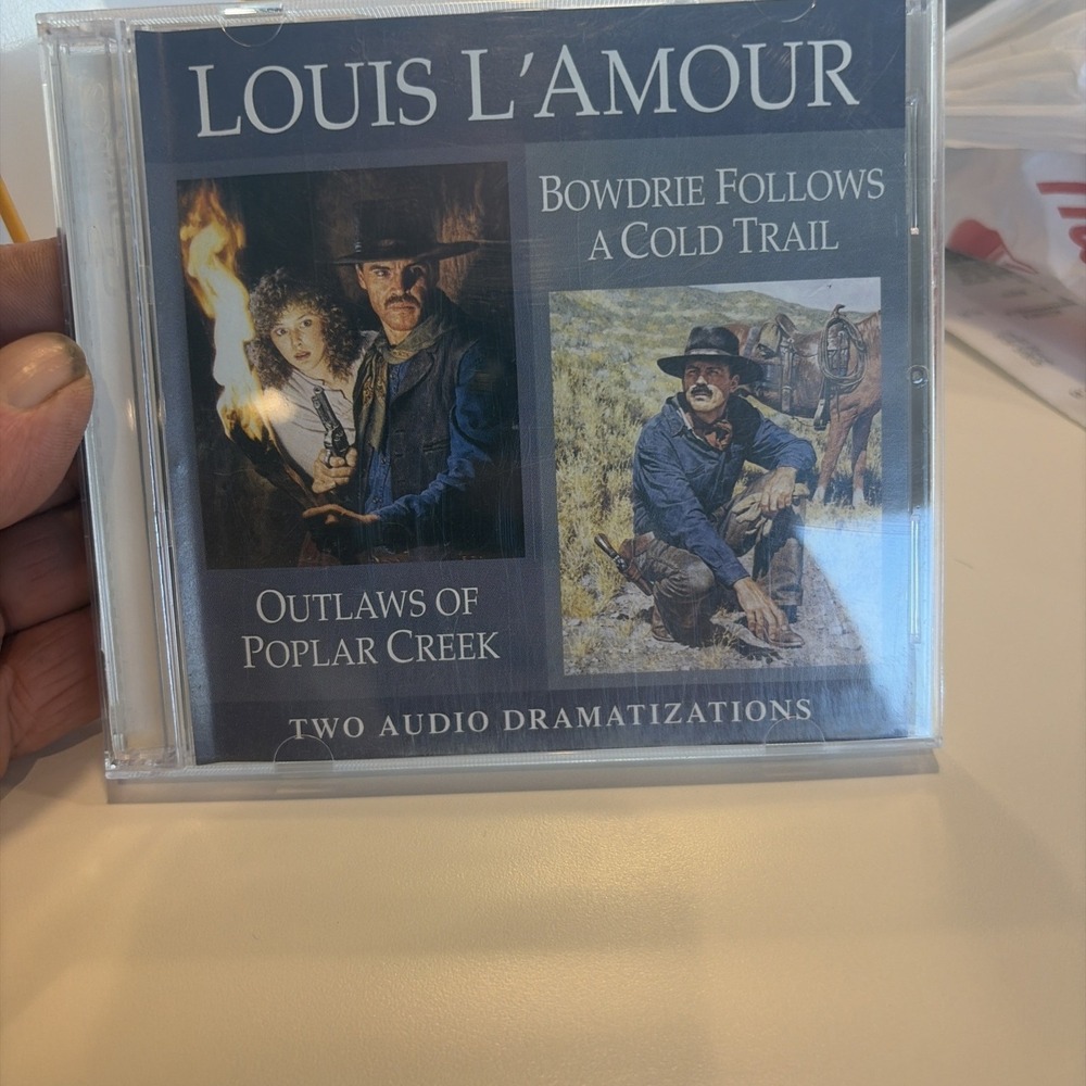 Outlaws of Poplar Creek / Bowdrie Follows a Cold Trail (Louis L'Amour)